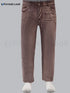Brown Color In Stretch Jeans Pant